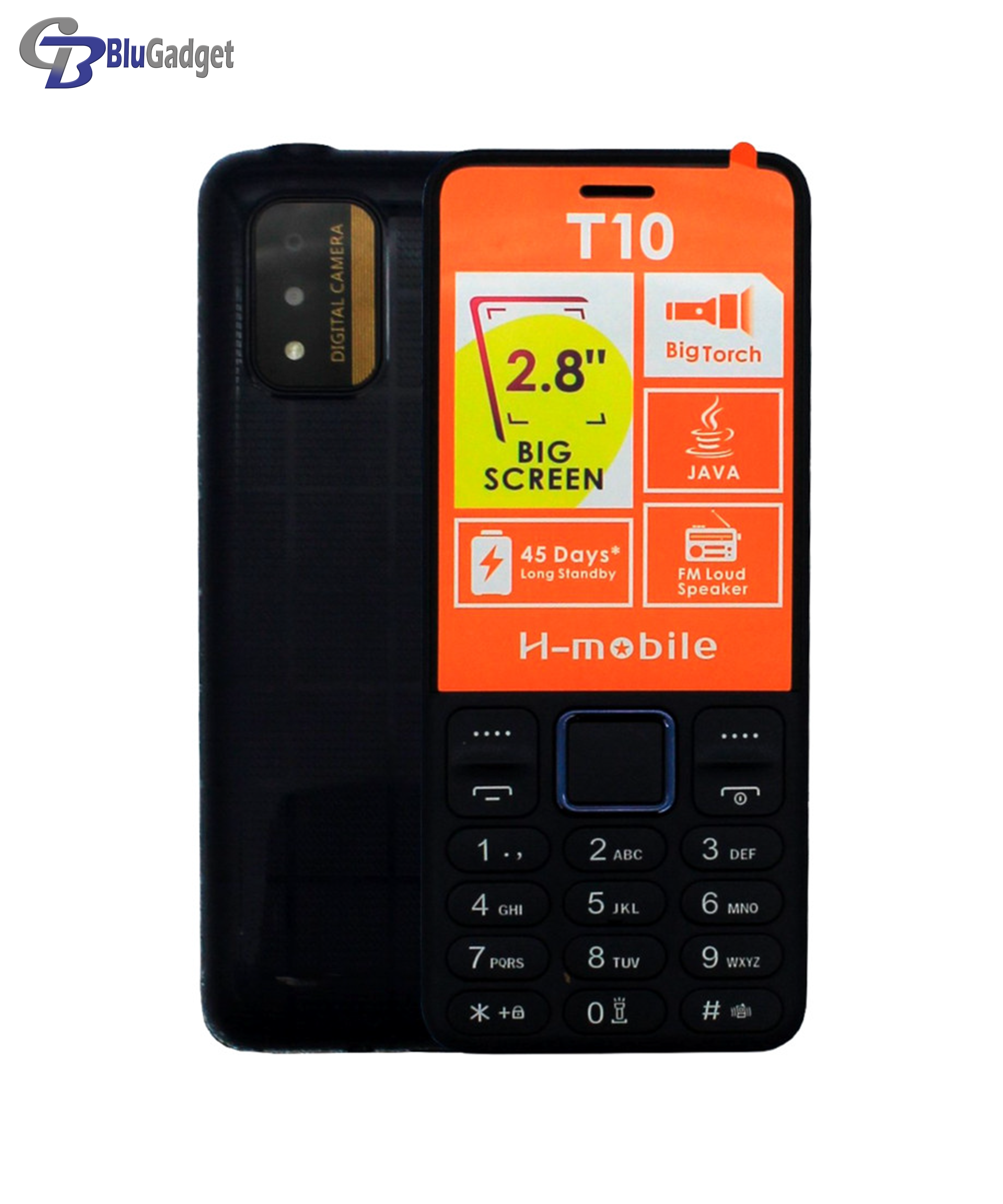 گوشی اچ موبایل T10 | حافظه 32 مگابایت